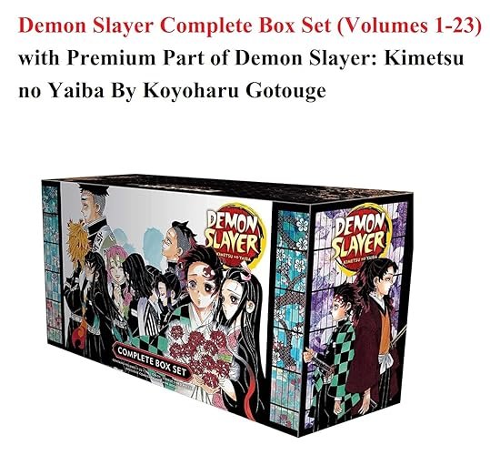 Demon Slayer Complete Box Set (Volumes 1-23) with Premium Part of Demon Slayer: Kimetsu no Yaiba By Koyoharu Gotouge